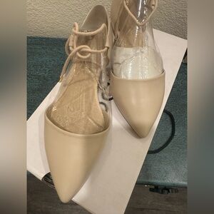 Aldo beige flats